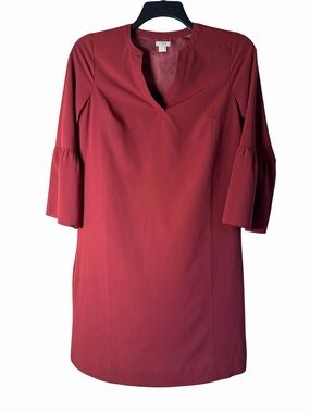 J Crew Maroon Dress Size 0